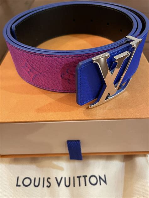 holographic louis vuitton belt